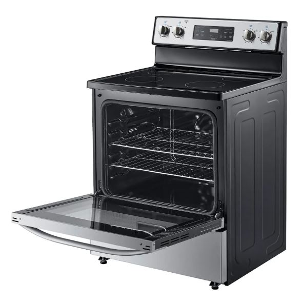 MER30B12ASSC - Genuine OEM Midea 30 in. 5.1 cu.ft. Freestanding 4-Element Range with Storage Drawer